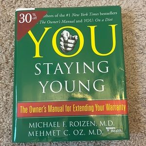 🔴 5 items for $25 Sale! Dr. Mehmet Oz - YOU Staying Young Book